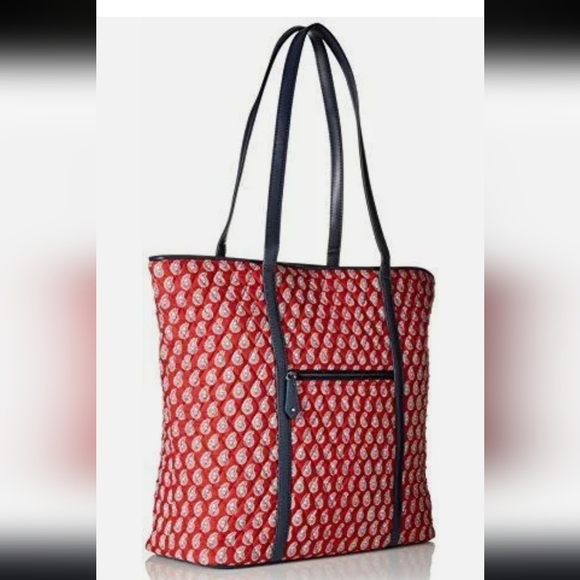 Vera Bradley Handbags - Vera Bradley Quilted Tote Bag RARE
